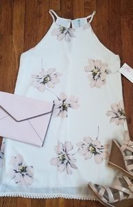 Pink Lily Boutique Floral Midi Dress